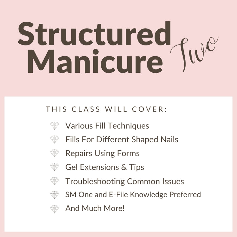 11/13/23 "Structured Manicure TWO" Certification Class