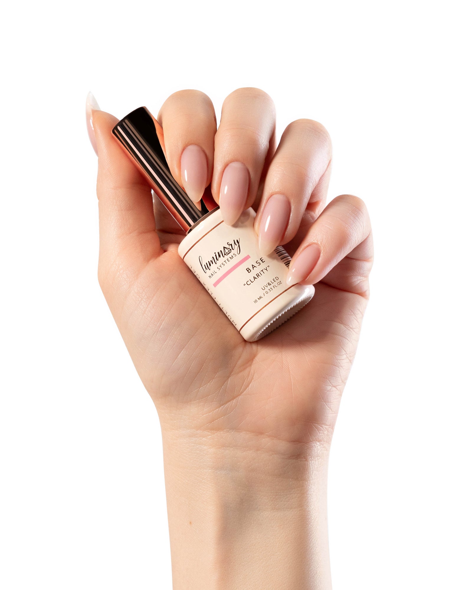 Clarity Multi-Flex Gel in hand